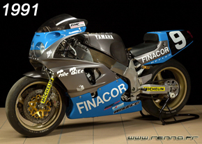 Yamaha Finacor, vainqueur des 24H du Mans 1991 - renna.fr 