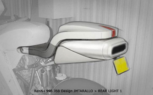 Optique arrière 1 | RenNa | JMTarallo Design 2002