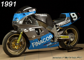 Yamaha Finacor, vainqueur des 24H du Mans 1991 - renna.fr